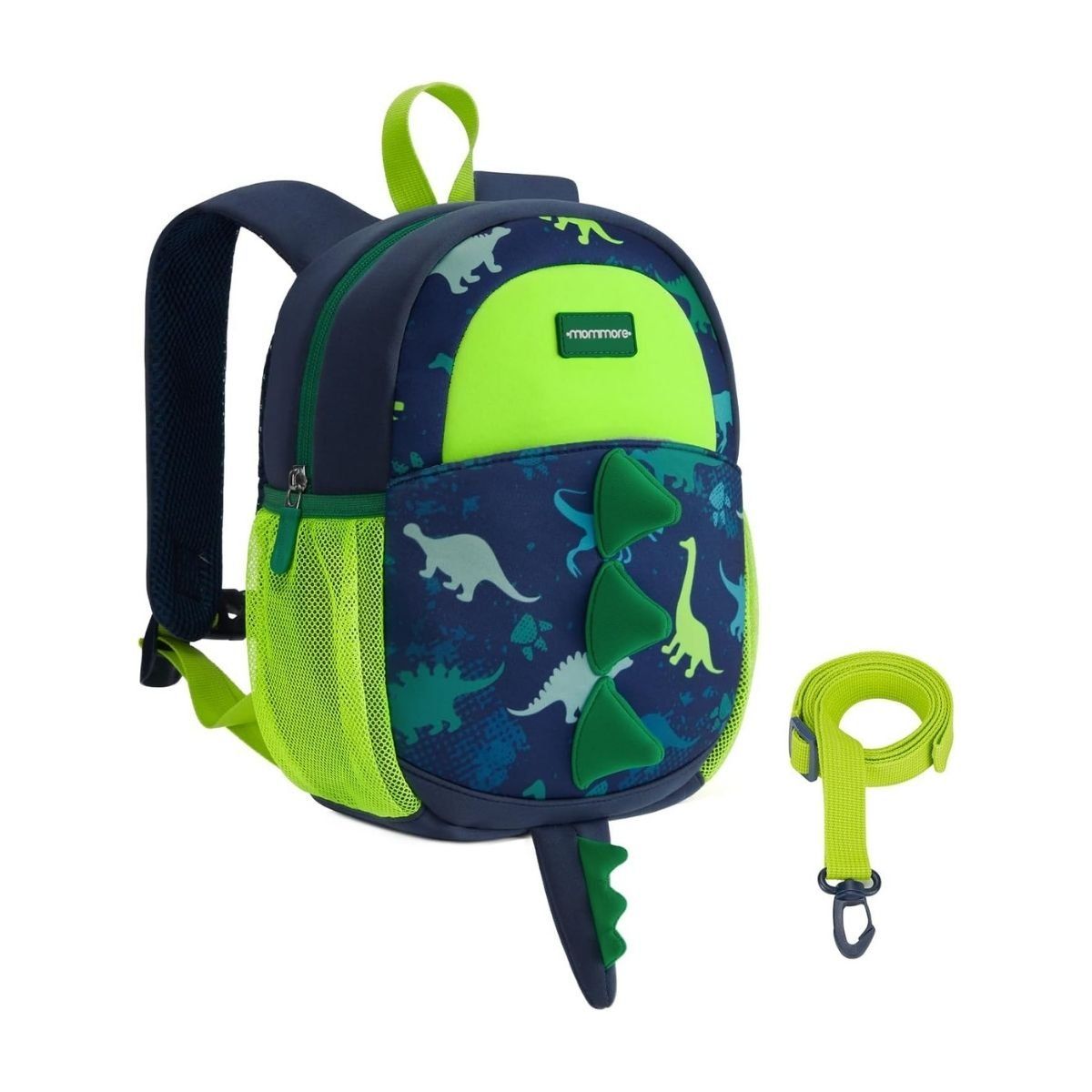 MOMMORE - Mommore Mochila para Niños Dinosaurio 6L - Verde