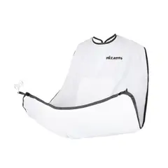 GENERICO - SC Home Capa Delantal para Corte de Barba Afeitado - Blanco