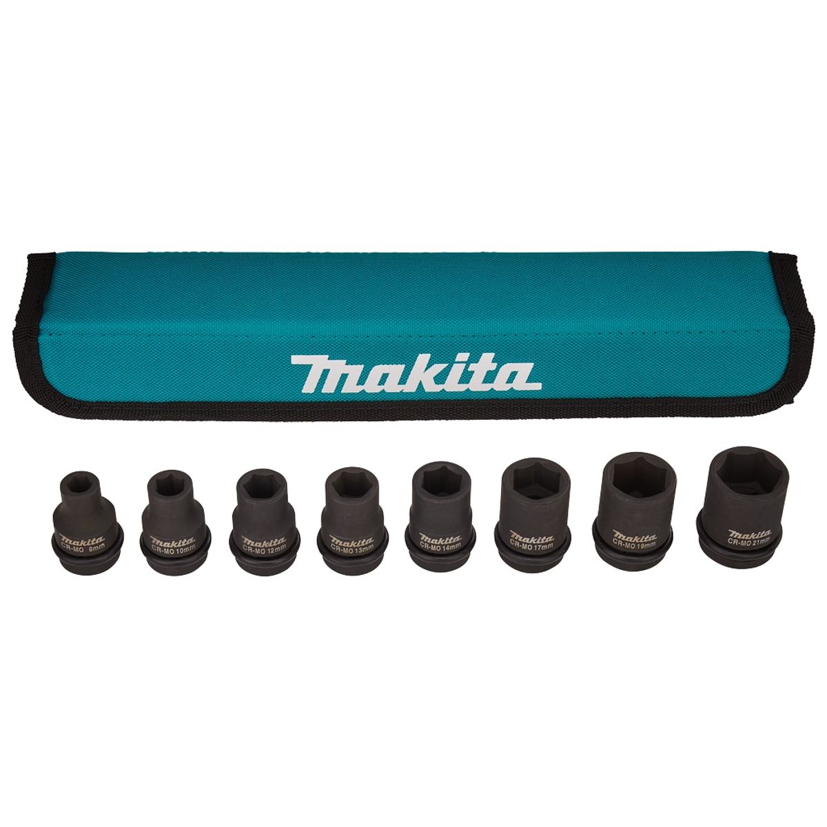 MAKITA - Jgo Dados Impacto 1/2 PLG 8 Pzs