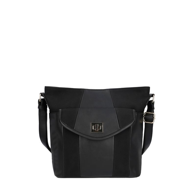 SECRET - Bandolera Secret Suiza FW24 Negro M
