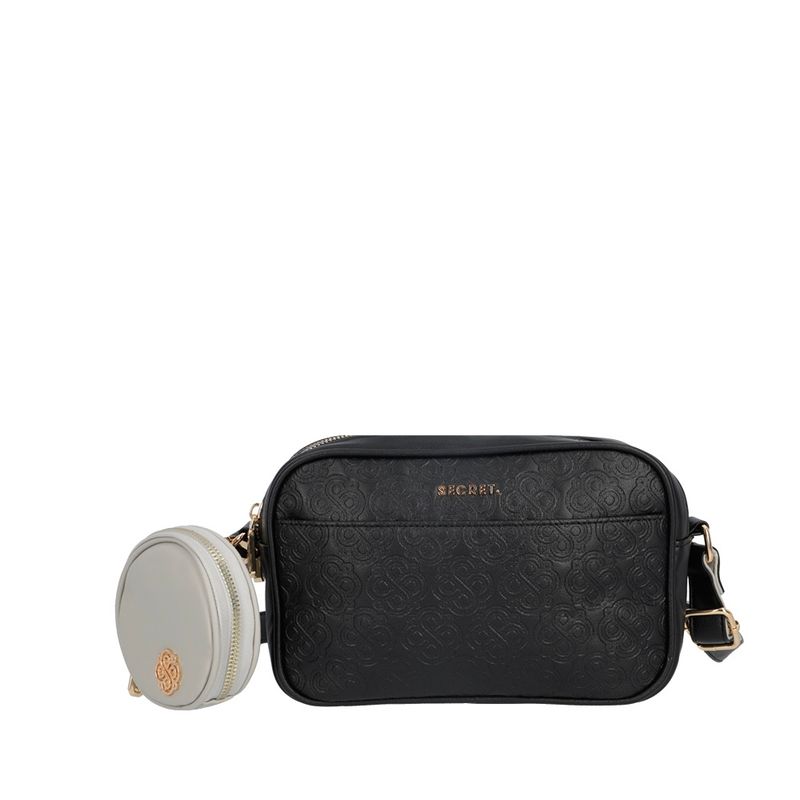 SECRET - Bandolera Secret Oslo FW24 Negro S