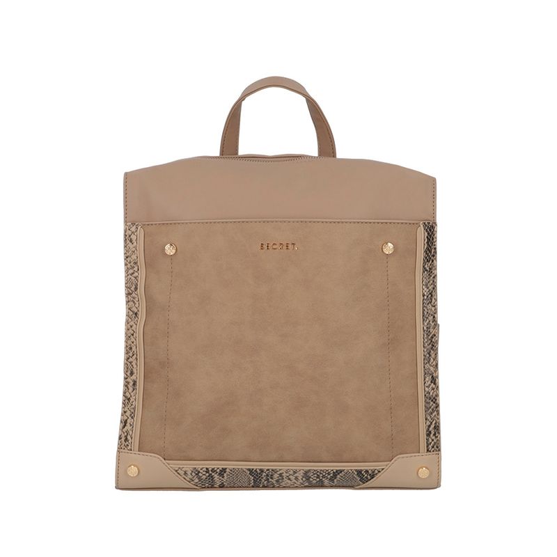 SECRET - Mochila Secret Melrose FW24 Beige L