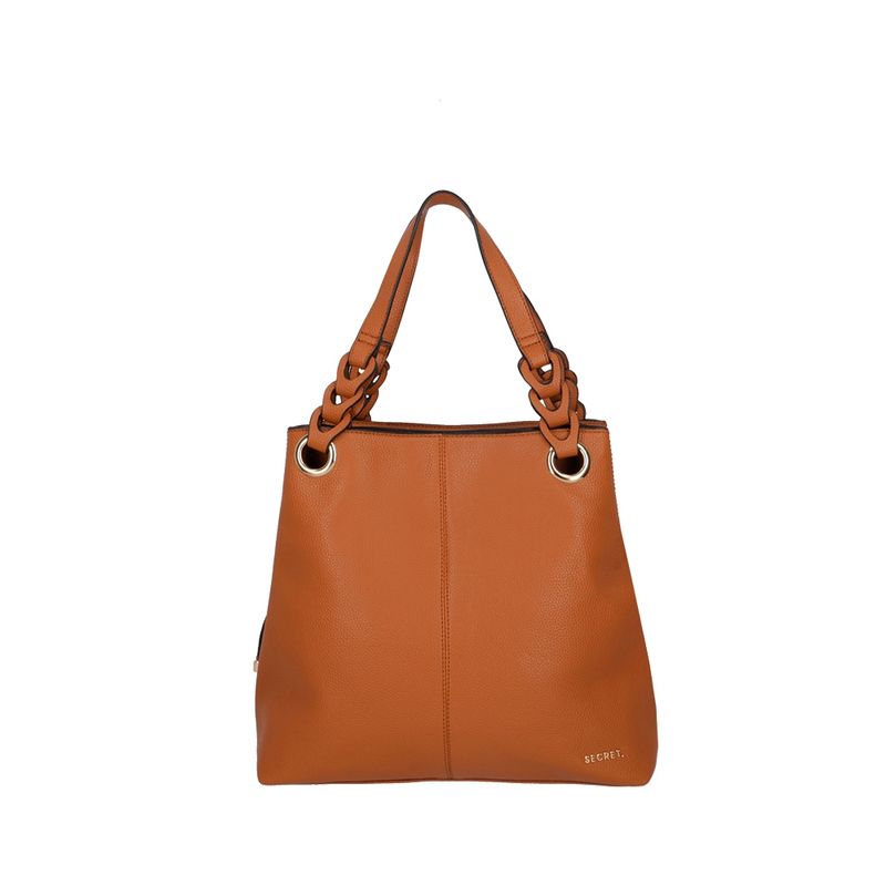 SECRET - Cartera de hombro Secret Sydney FW24 Café L