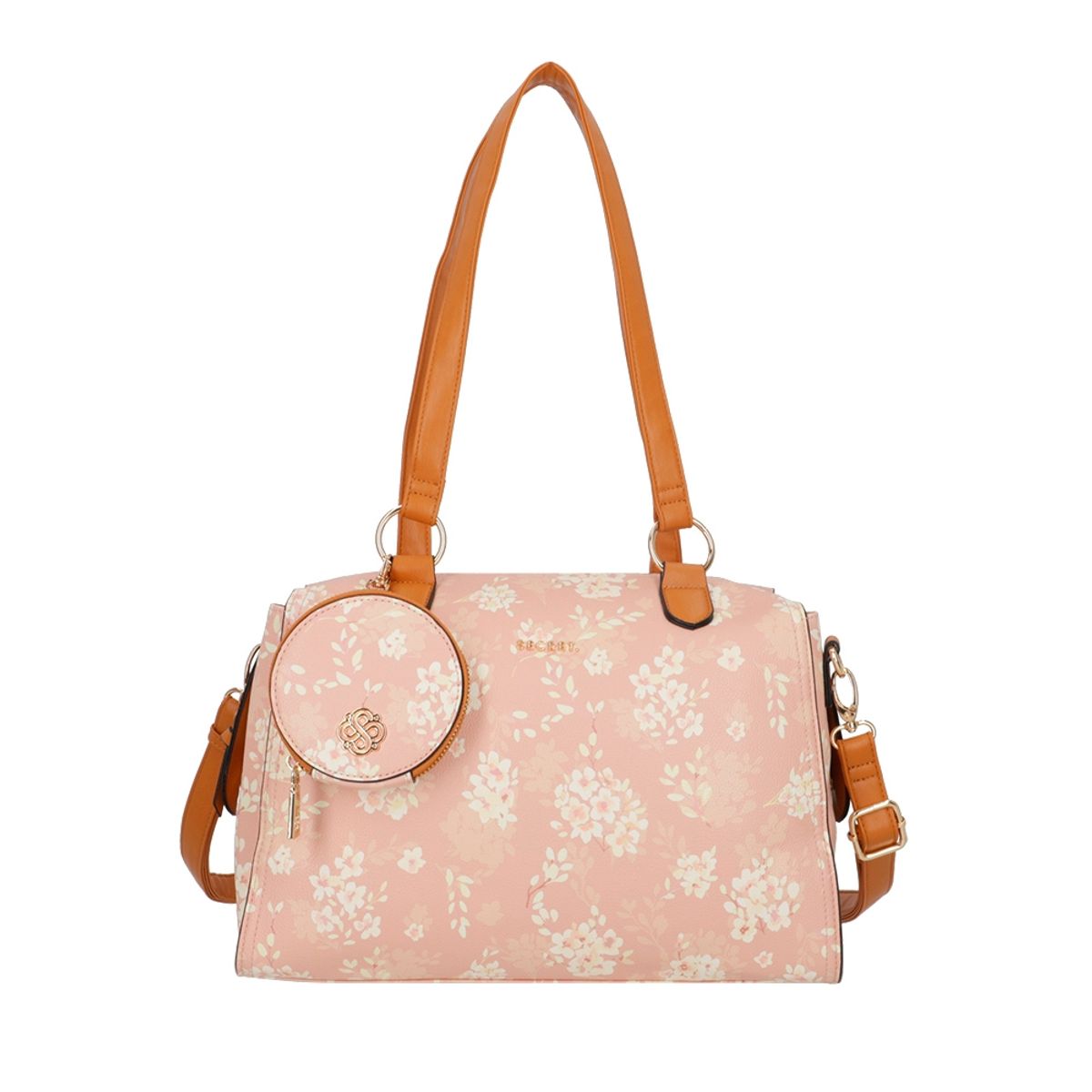 SECRET - Cartera de mano Secret Mother FW24 Café L