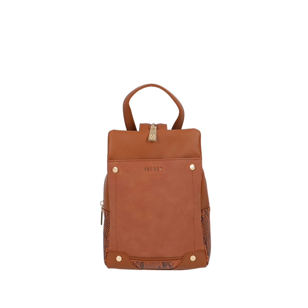 SECRET - Mochila Secret Melrose FW24 Café M