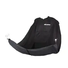 GENERICO - SC Home Capa Delantal para Corte de Barba Afeitado - Negro