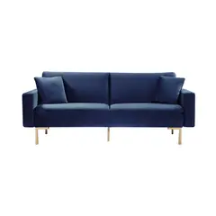 HOME REPUBLIC - Sofá Cama Bed Pleasure Azul Electrico