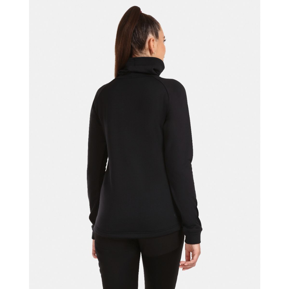 KILPI - Poleron Mujer Rolo-W Negro Kilpi