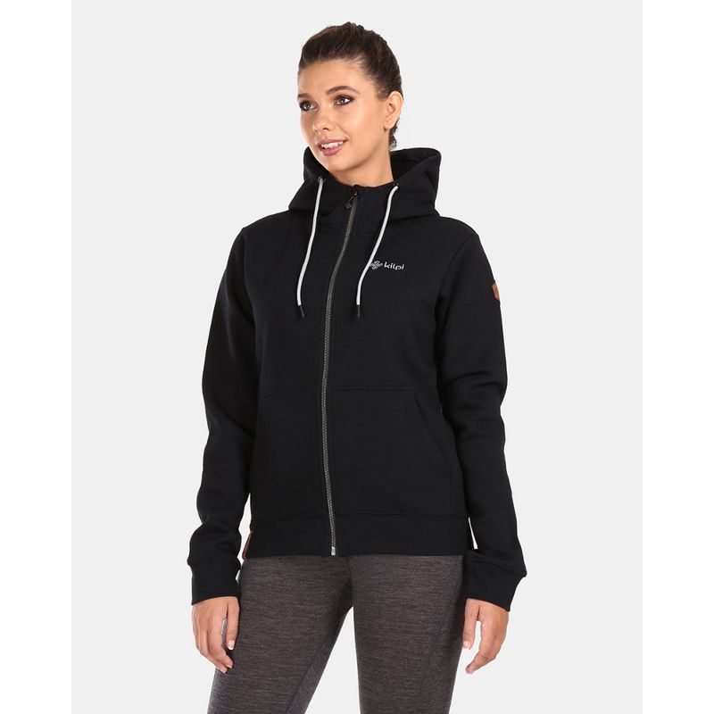KILPI - Poleron Mujer Rajana-W Negro Kilpi