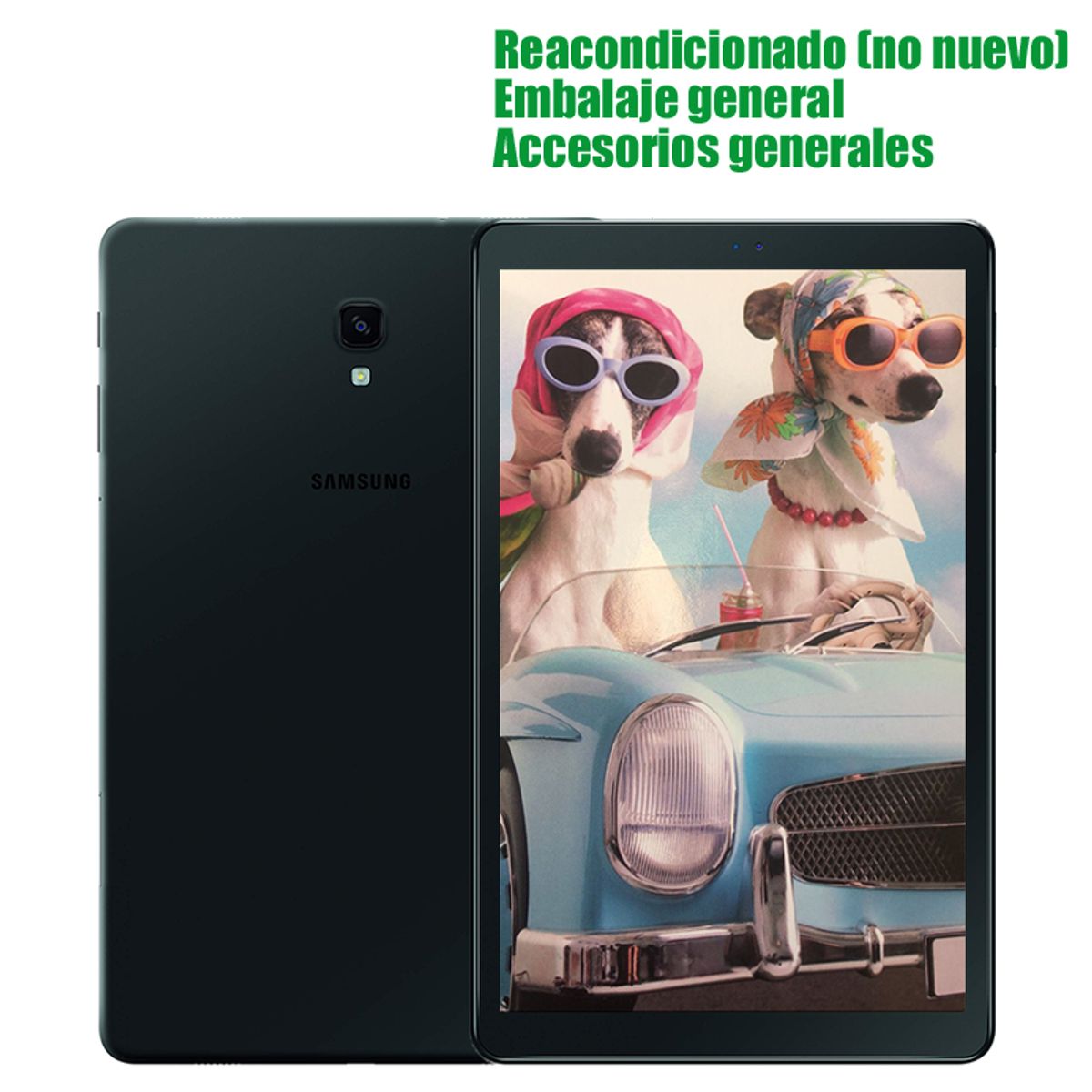 SAMSUNG - Samsung Galaxy Tab A 10.5 2018 WF 32G Negro Reacondicionado(Semi Nuevo