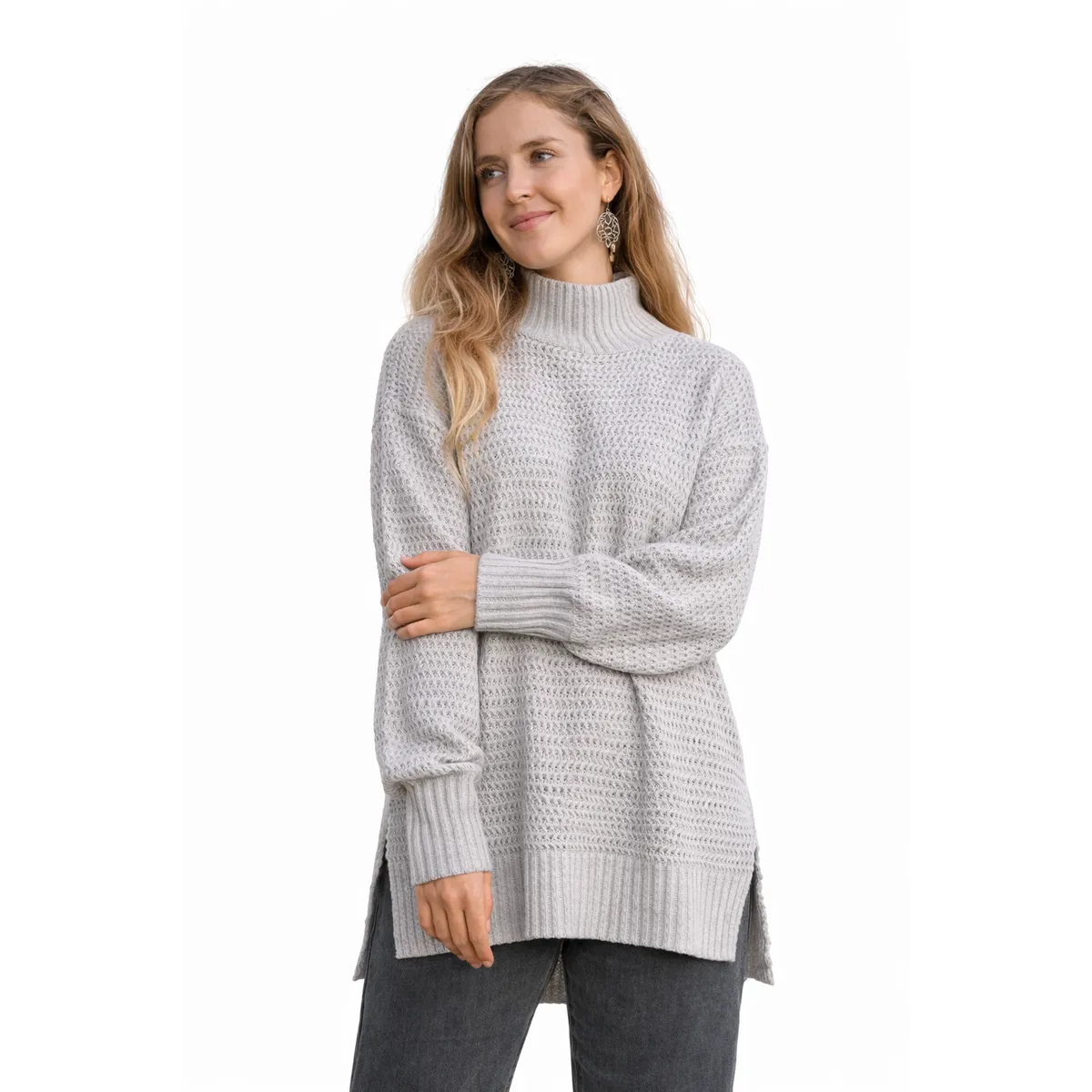 LA MONA LUISA - Chaleco Roma Gris- La Mona Luisa