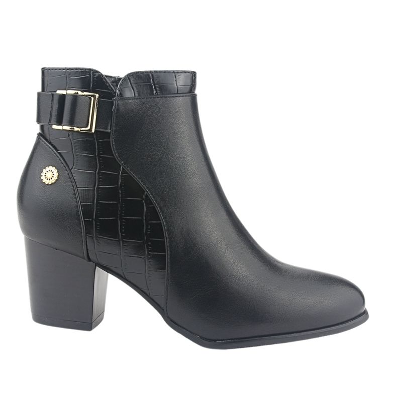 CHALADA - Botin Mujer Negro Casual Chalada Costa-2