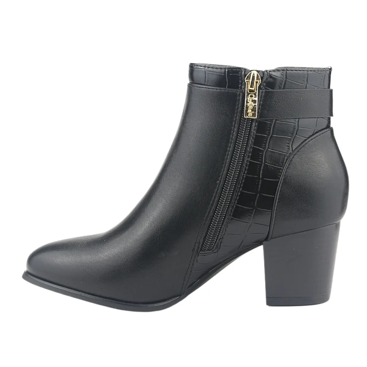 CHALADA - Botin Mujer Negro Casual Chalada Costa-2