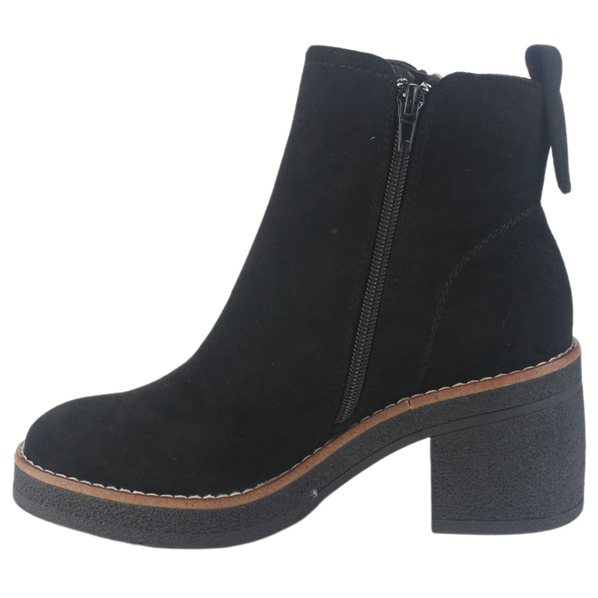 CHALADA - Botin Mujer Negro Casual Chalada Bricca-2