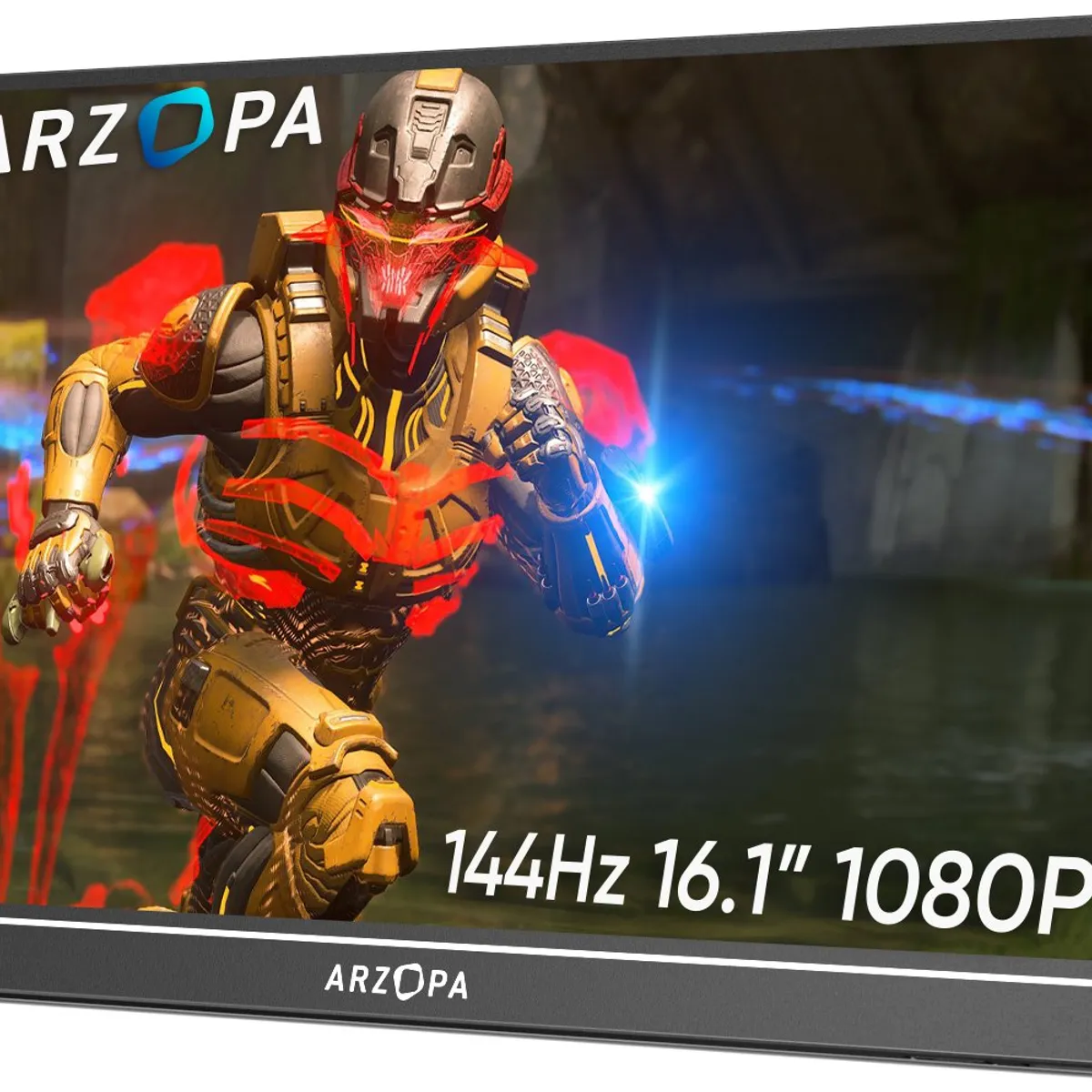 ARZOPA - Monitor Portátil Gamer 144hz 16 Arzopa