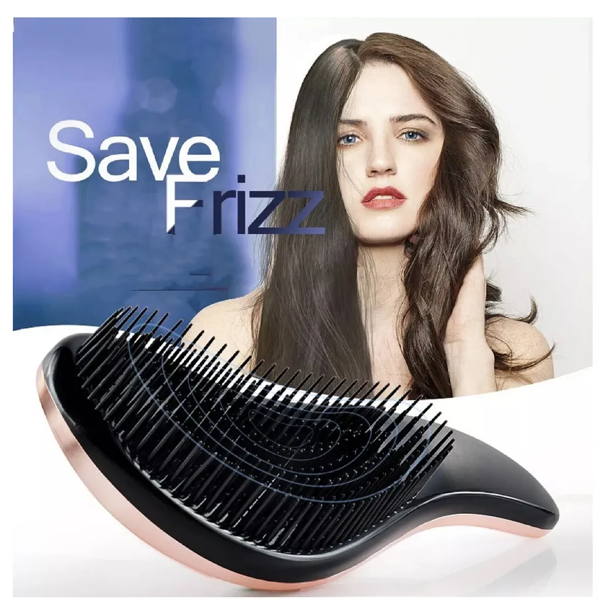 GENERICO - Cepillo Desenredante Anticaida De Cabello Y Anti Frizz