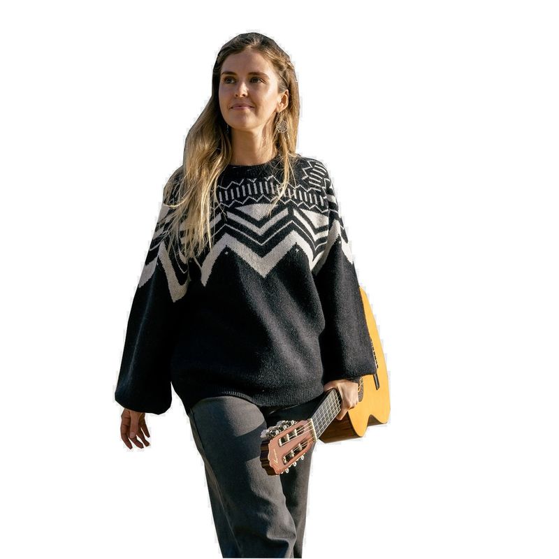 LA MONA LUISA - Chaleco África Negro - La Mona Luisa