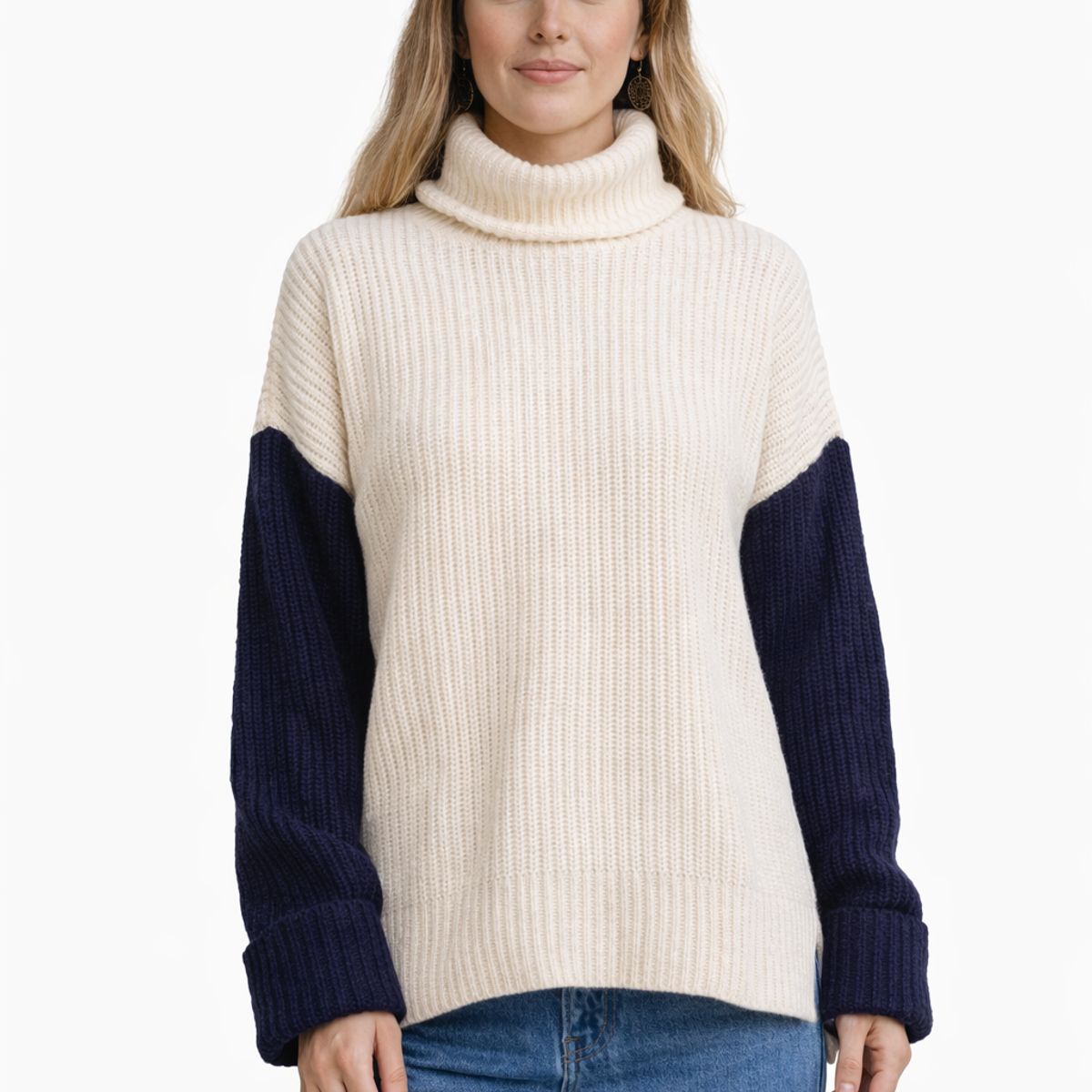 LA MONA LUISA - Chaleco Florencia Azul Marino - La Mona Luisa