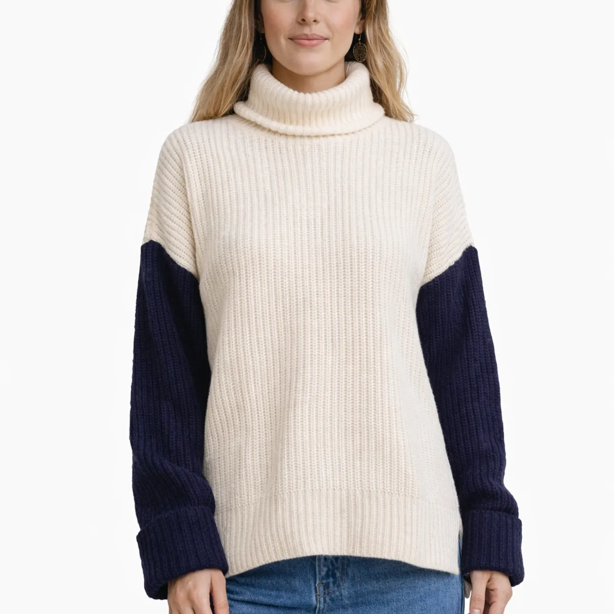 LA MONA LUISA - Chaleco Florencia Azul Marino - La Mona Luisa