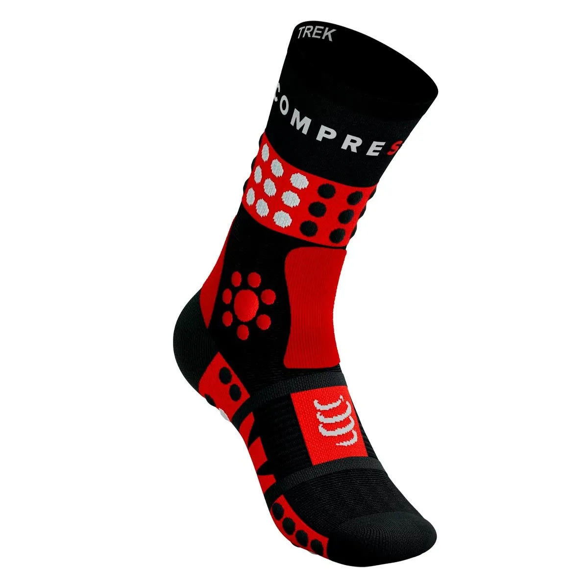 COMPRESSPORT - Calcetín Trekking Black