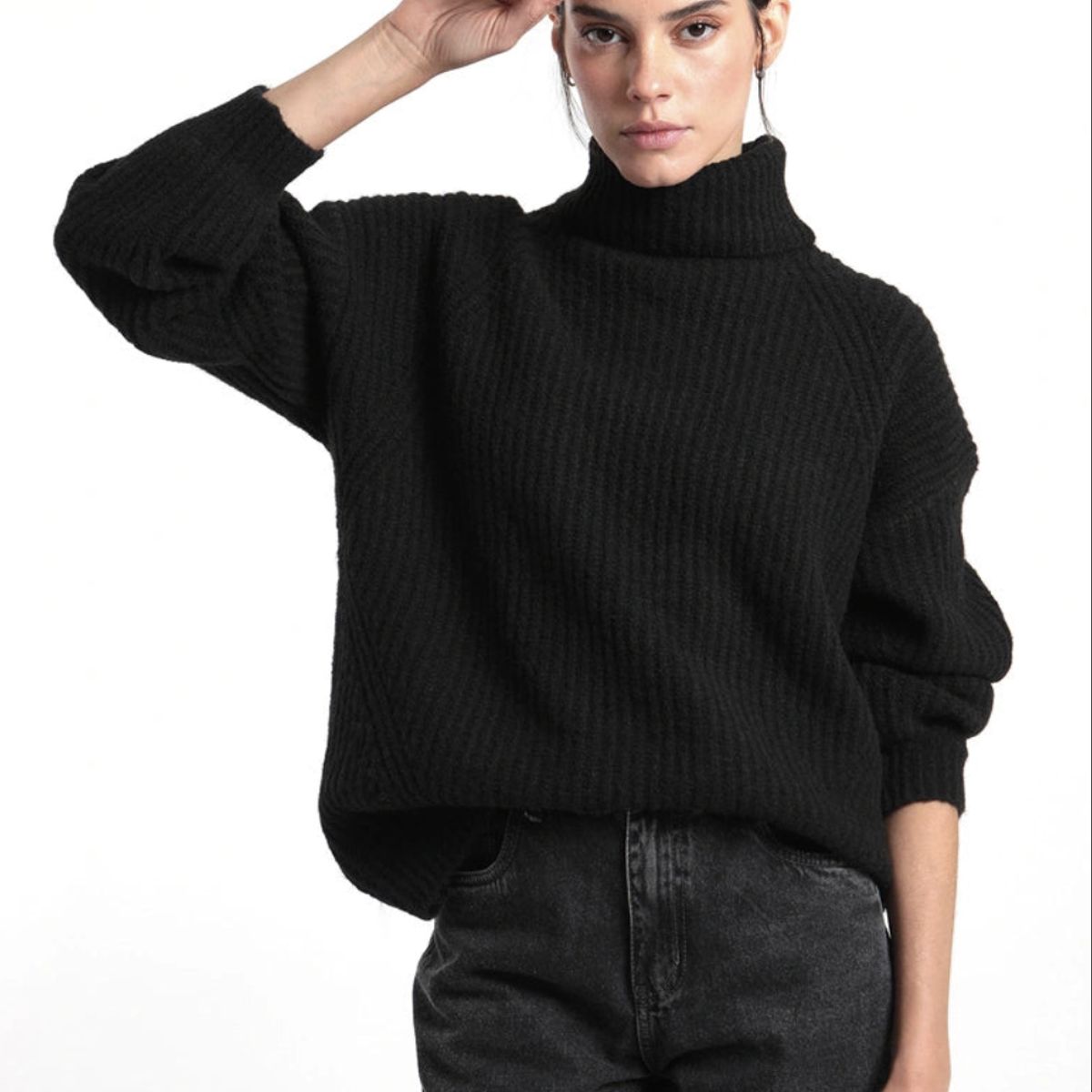 FROENS - Chaleco mujer Margot negro - Poliéster reciclado