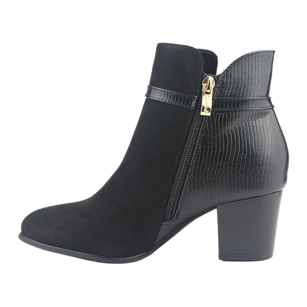 CHALADA - Botin Mujer Negro Casual Chalada Costa-1