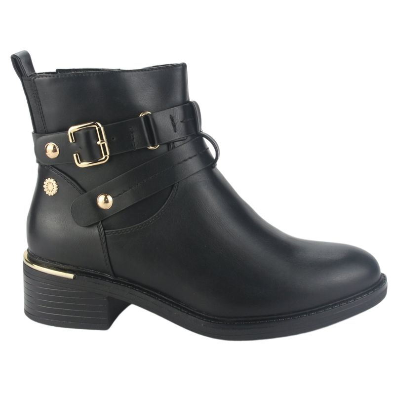 CHALADA - Botin Mujer Negro Casual Chalada Trafa-20