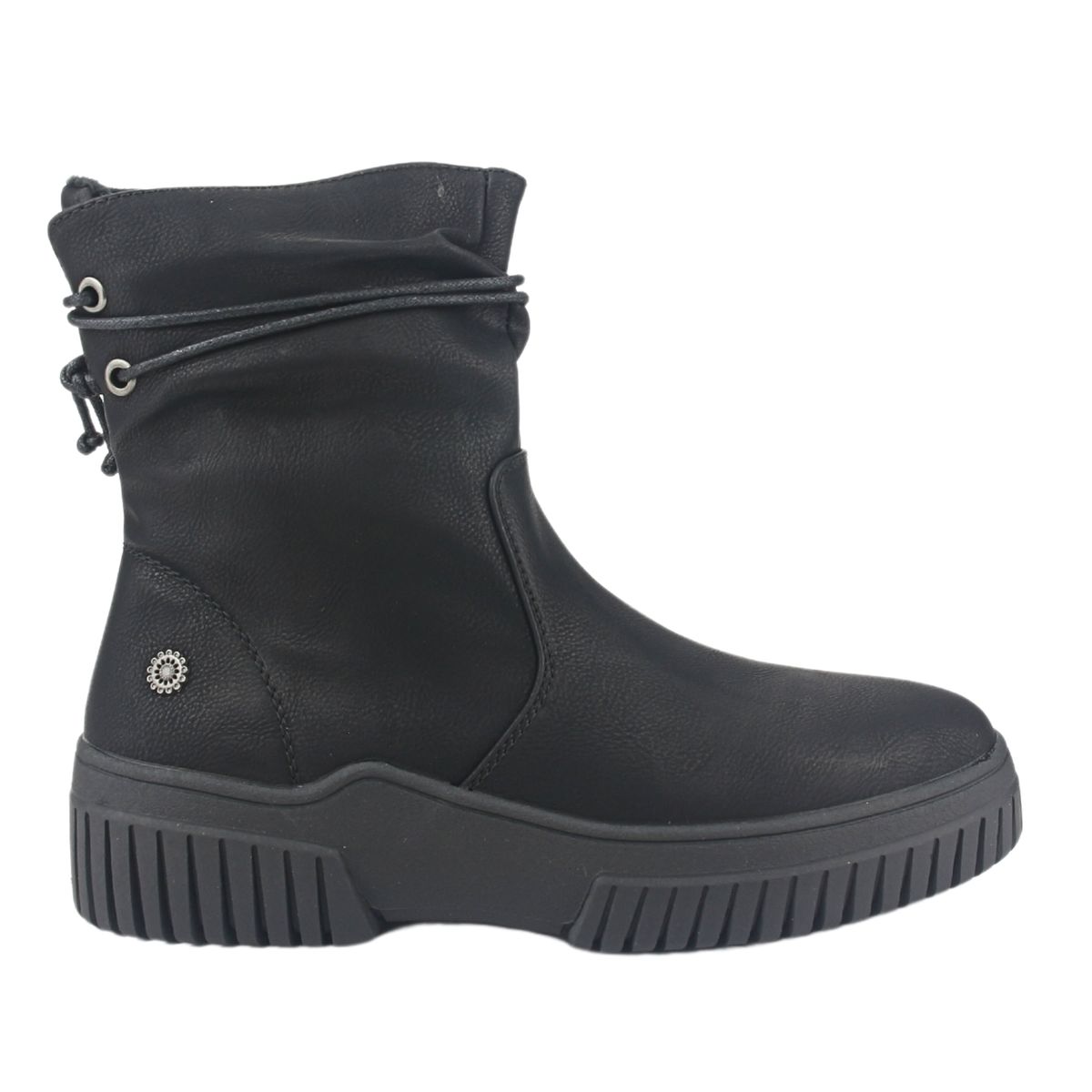 CHALADA - Botin Mujer Negro Casual Chalada Corso-2