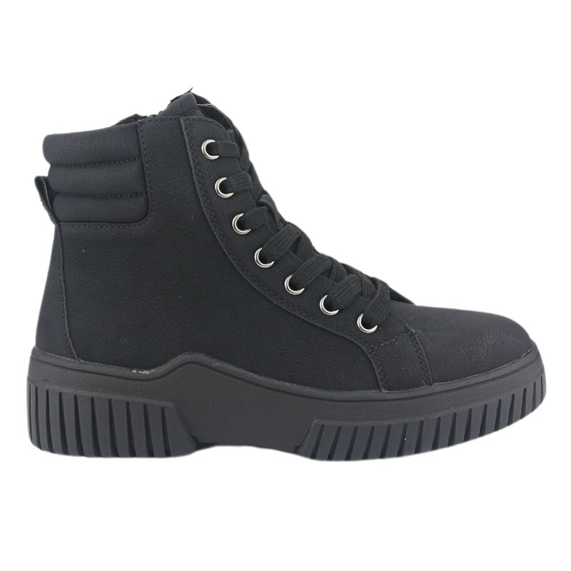 CHALADA - Botin Mujer Negro Casual Chalada Corso-1