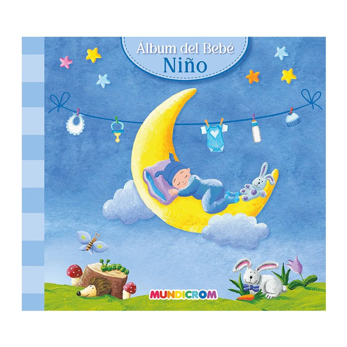 MUNDICROM - Libro Album Del Bebe Para Niño - Mundicrom