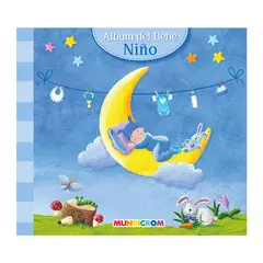 MUNDICROM - Libro Album Del Bebe Para Niño -