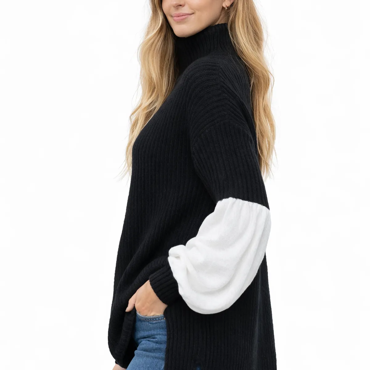 LA MONA LUISA - Chaleco Grecia Negro - La Mona Luisa