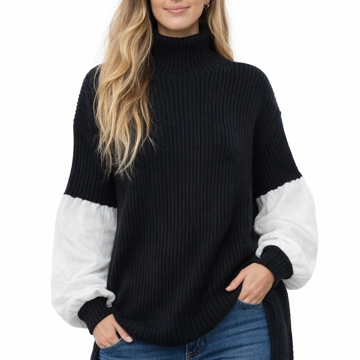 LA MONA LUISA - Chaleco Grecia Negro - La Mona Luisa