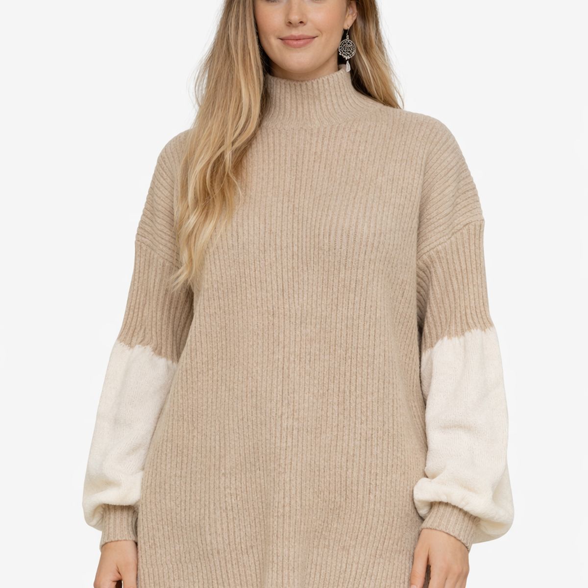 LA MONA LUISA - Chaleco Grecia Beige- La Mona Luisa