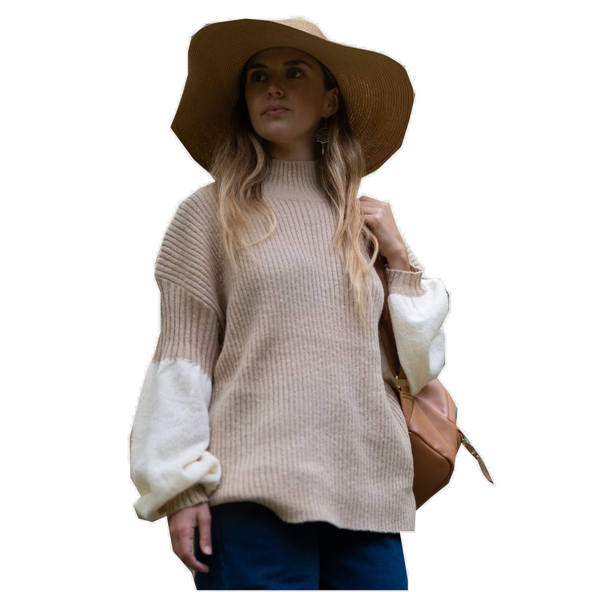 LA MONA LUISA - Chaleco Grecia Beige- La Mona Luisa