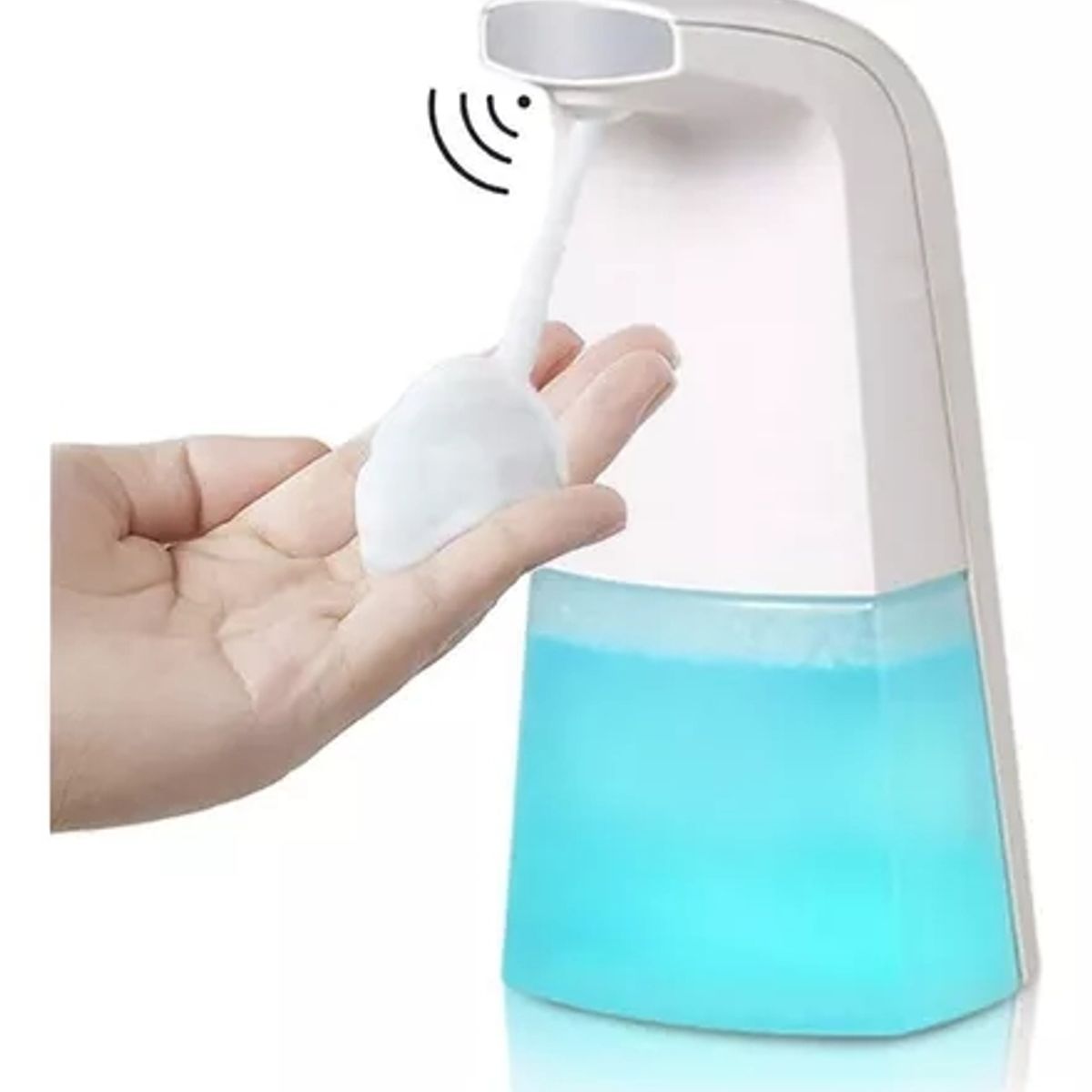 GENERICO - Dispensador De Jabón Líquido Sensor Automático Infrarrojo Color Blanco