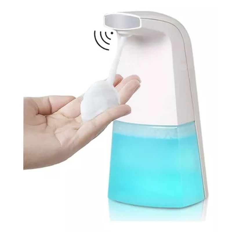 GENERICO - Dispensador De Jabón Líquido Sensor Automático Infrarrojo Color Blanco