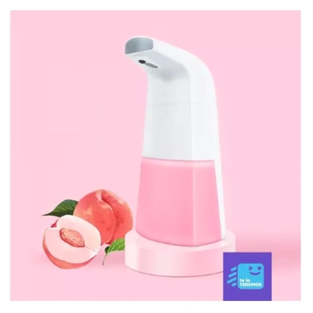 GENERICO - Dispensador De Jabón Líquido Sensor Automático Infrarrojo Color Blanco