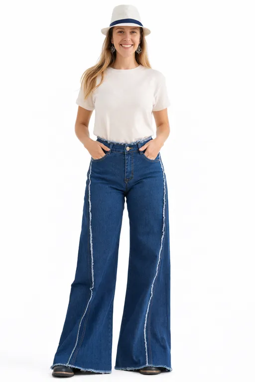 Jeans Petra Azul - Azul 36