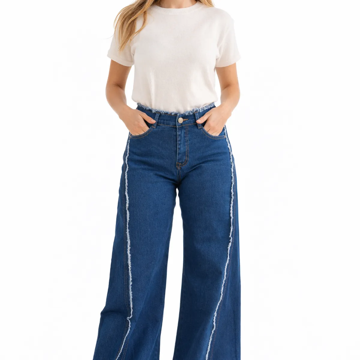 LA MONA LUISA - Jeans Petra Azul - La Mona Luisa