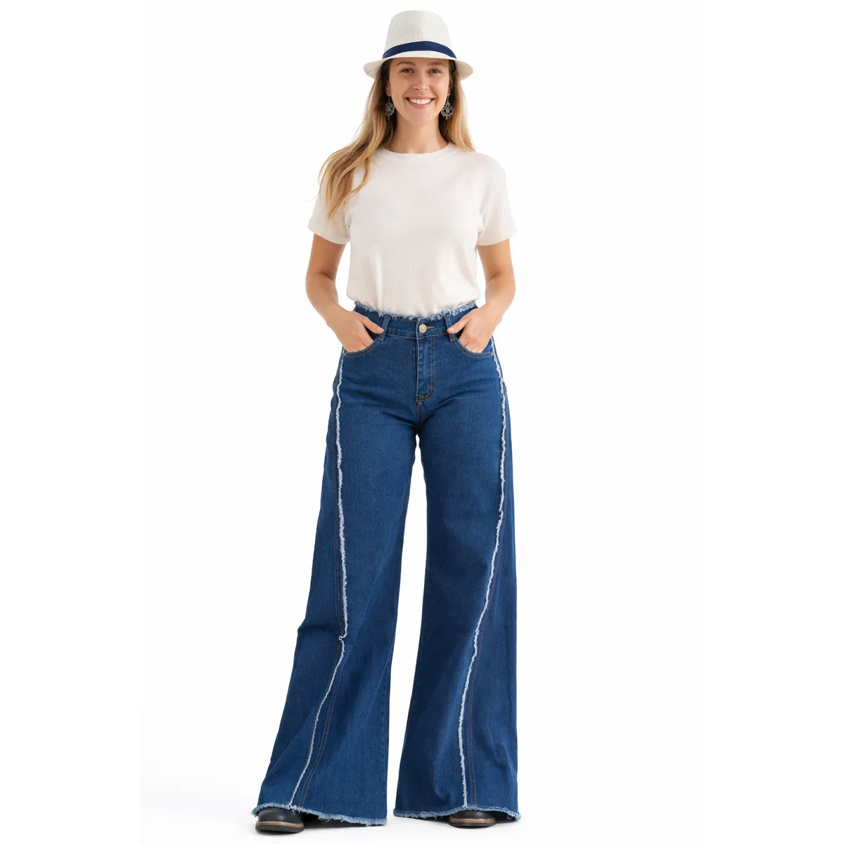 LA MONA LUISA - Jeans Petra Azul - La Mona Luisa