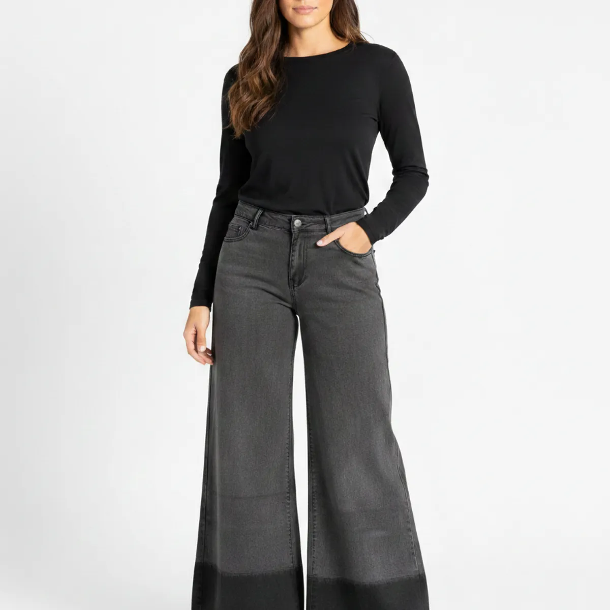 LA MONA LUISA - Jeans Pompeya Gris - La Mona Luisa