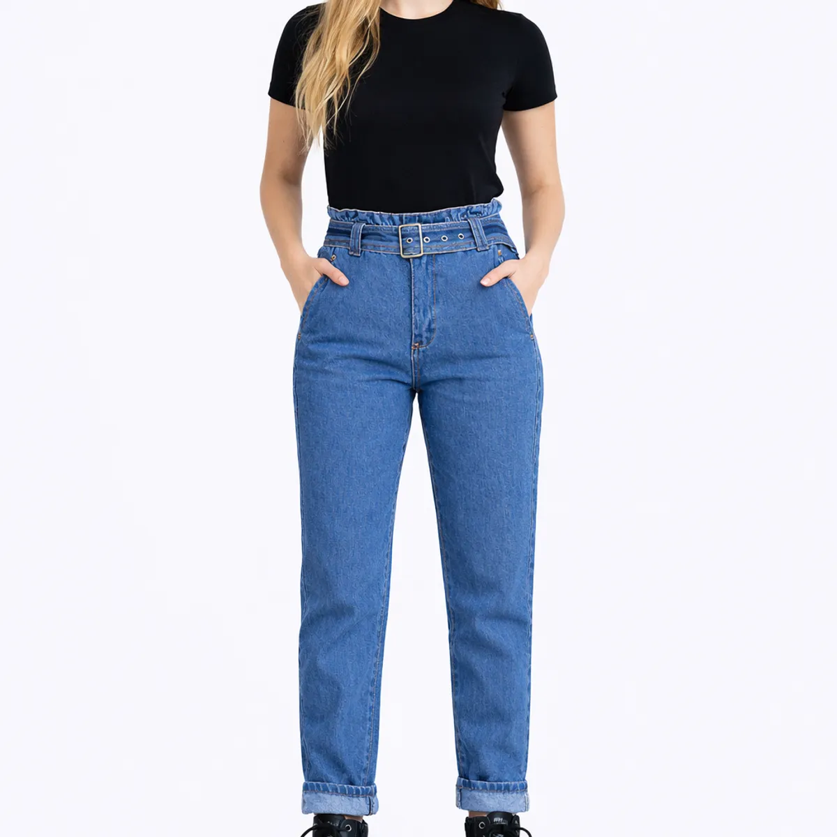 LA MONA LUISA - Jeans Guadalupe Azul - La Mona Luisa