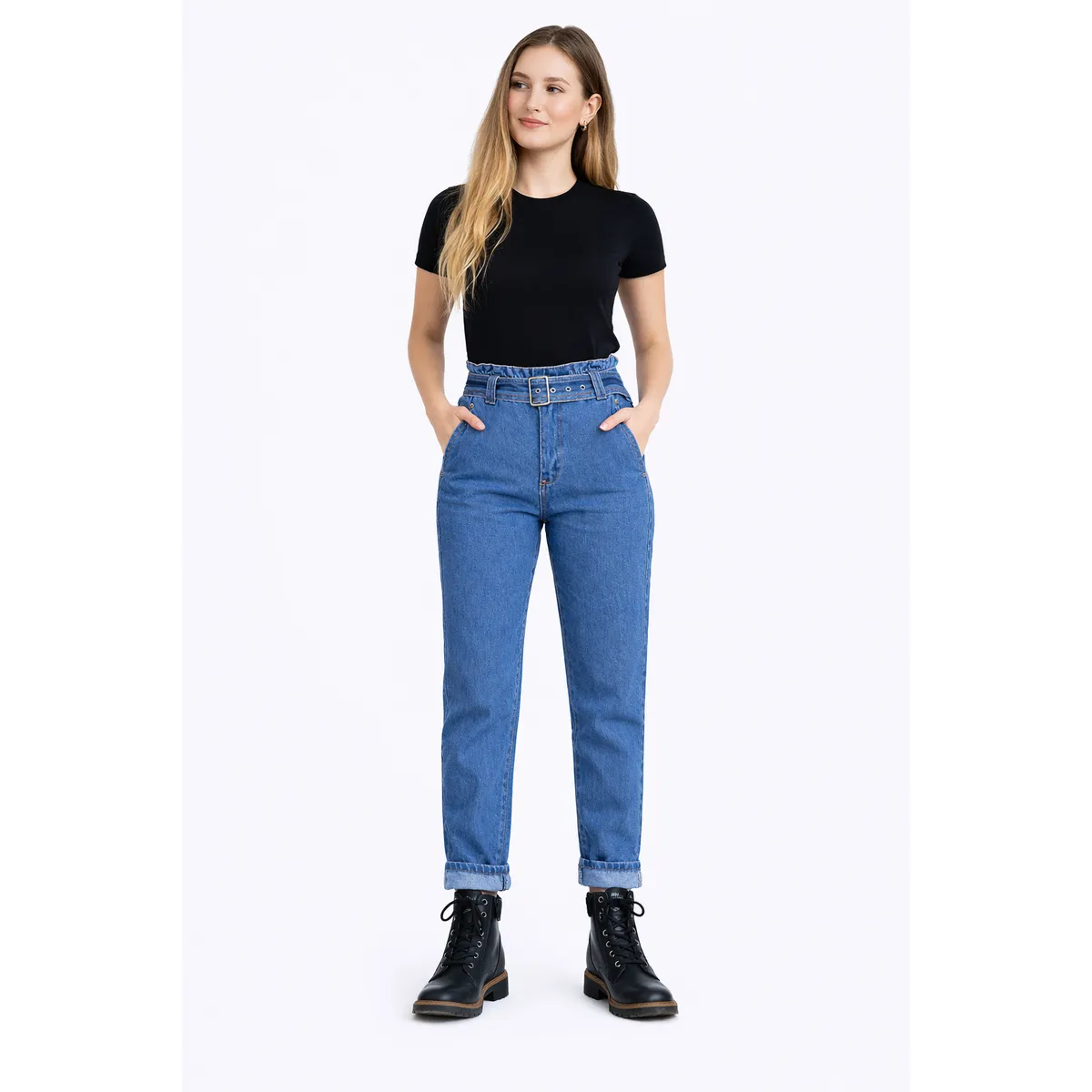 LA MONA LUISA - Jeans Guadalupe Azul - La Mona Luisa