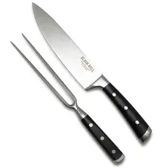 BLACK BULL - Set Cuchillo Tenedor Carving Platinum Collection Cocina Blackbull