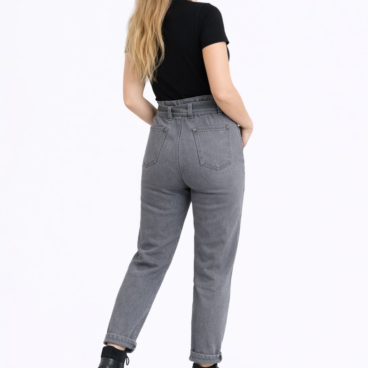 LA MONA LUISA - Jeans Guadalupe Gris - La Mona Luisa