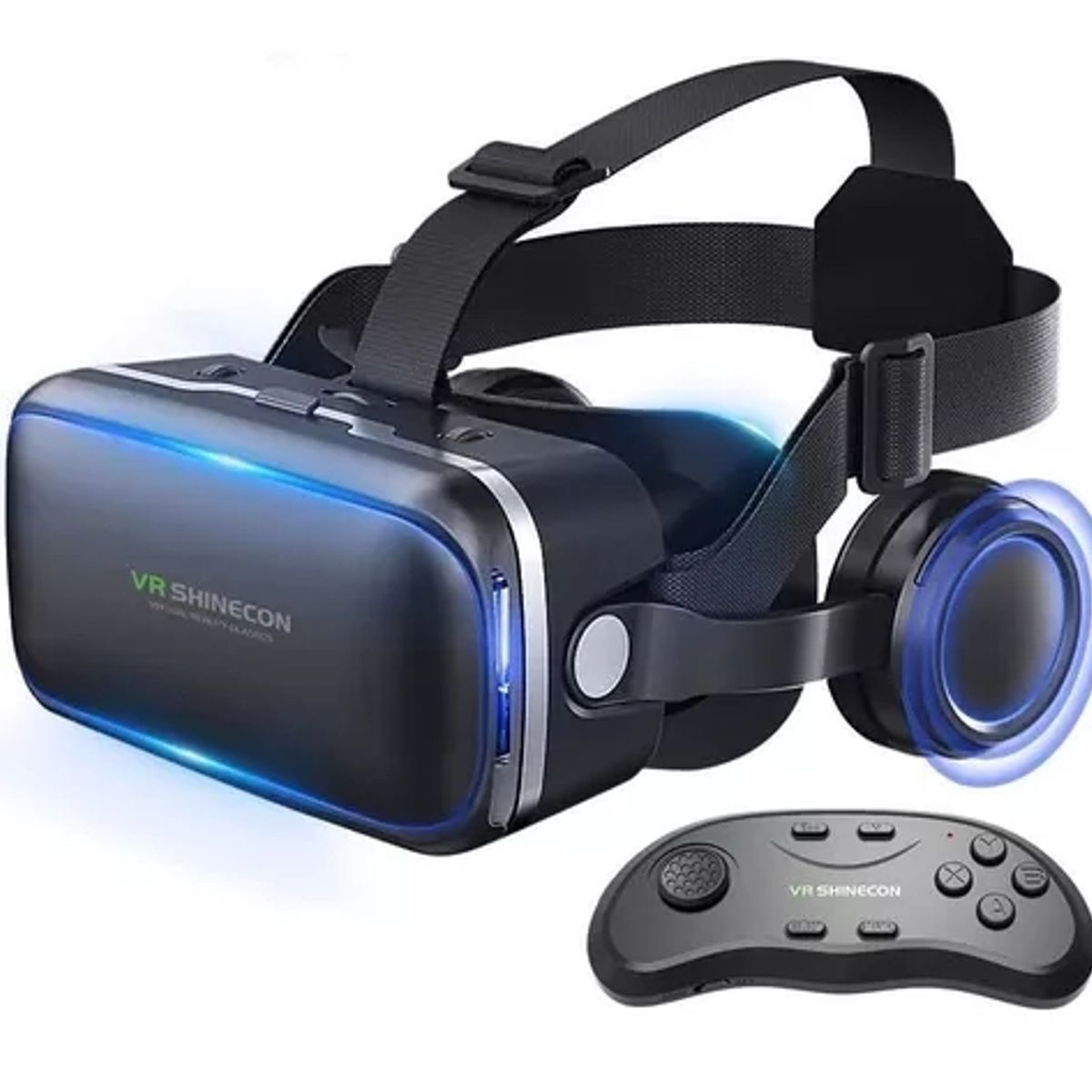 GENERICO - Lentes Vr Realidad Virtual 3d Universal Control Remoto Gamer