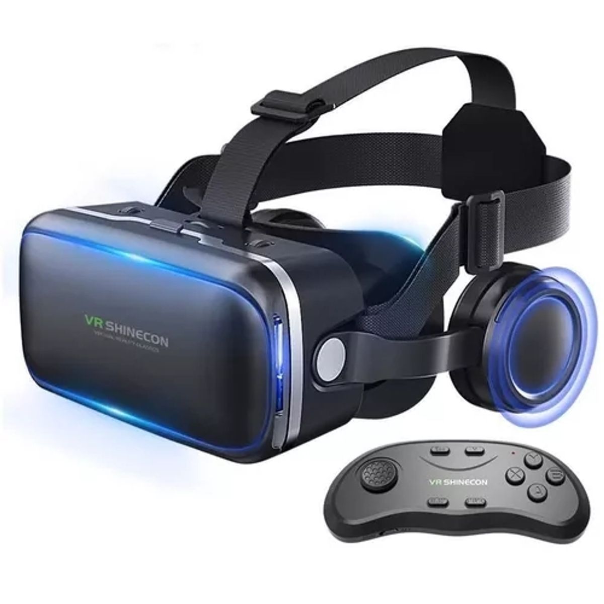 GENERICO - Lentes Vr Realidad Virtual 3d Universal Control Remoto Gamer