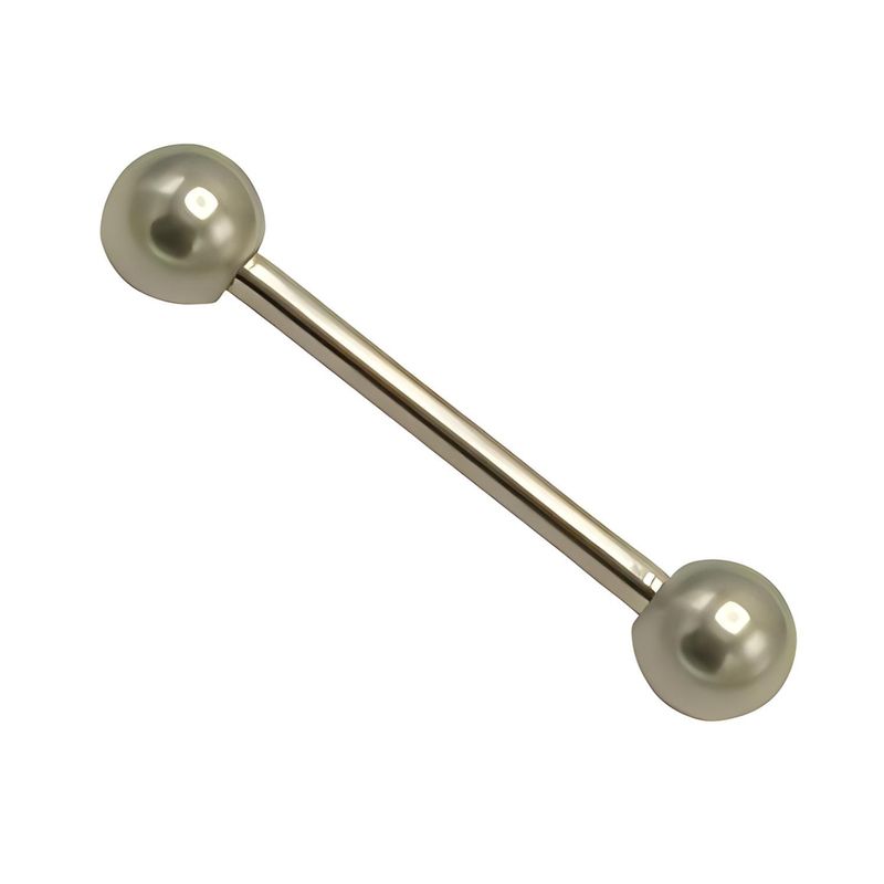 ELBAULDEJUMA - Piercing Industrial Titanio Astm F136 Labret 14g Oreja