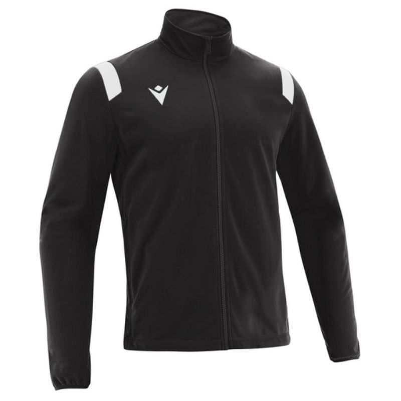 MACRON - Polerón Full Zipper Macron Fujin Negro